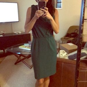 Alice and Olivia cocktail dress in forest green